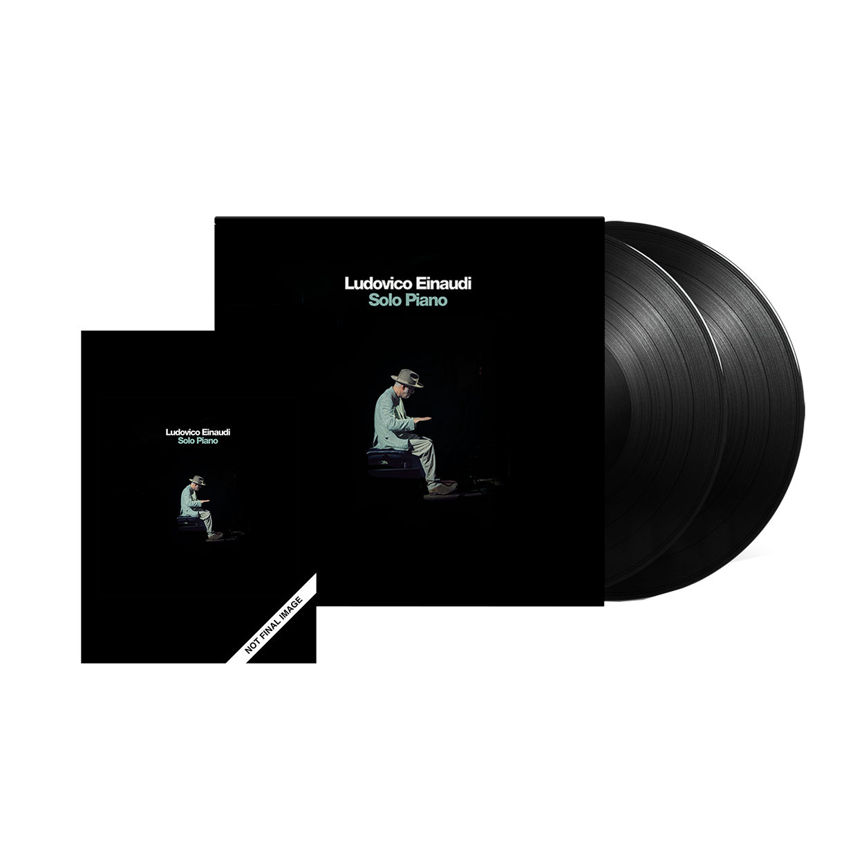 Solo Piano: Vinyl 2LP + Sheet Music Book