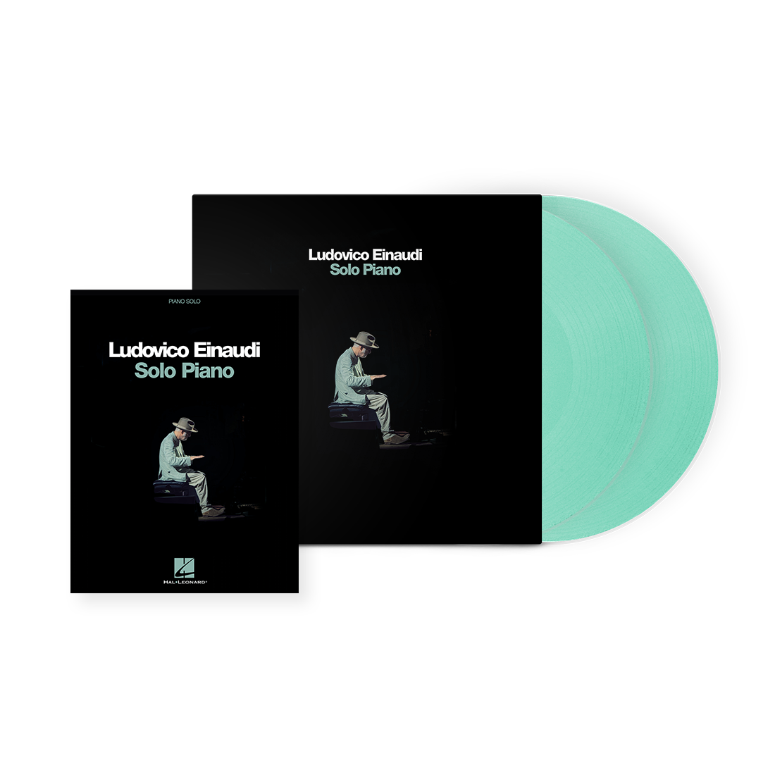 Solo Piano: Green Vinyl 2LP + Sheet Music Book
