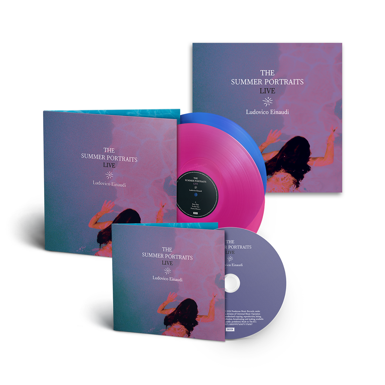 The Summer Portraits Live: Colour 2LP + CD Bundle (Signed)
