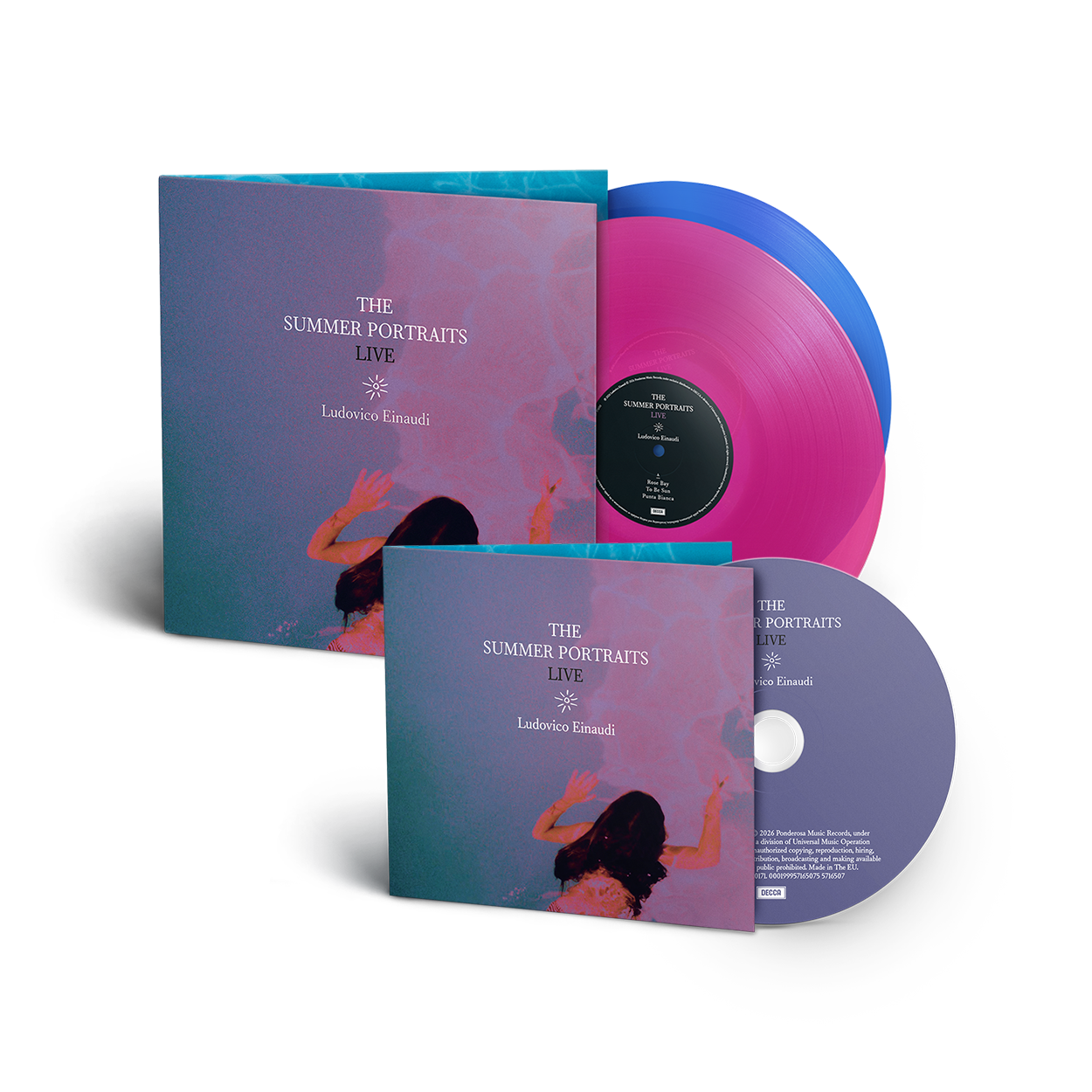 The Summer Portraits Live: Colour 2LP + CD Bundle