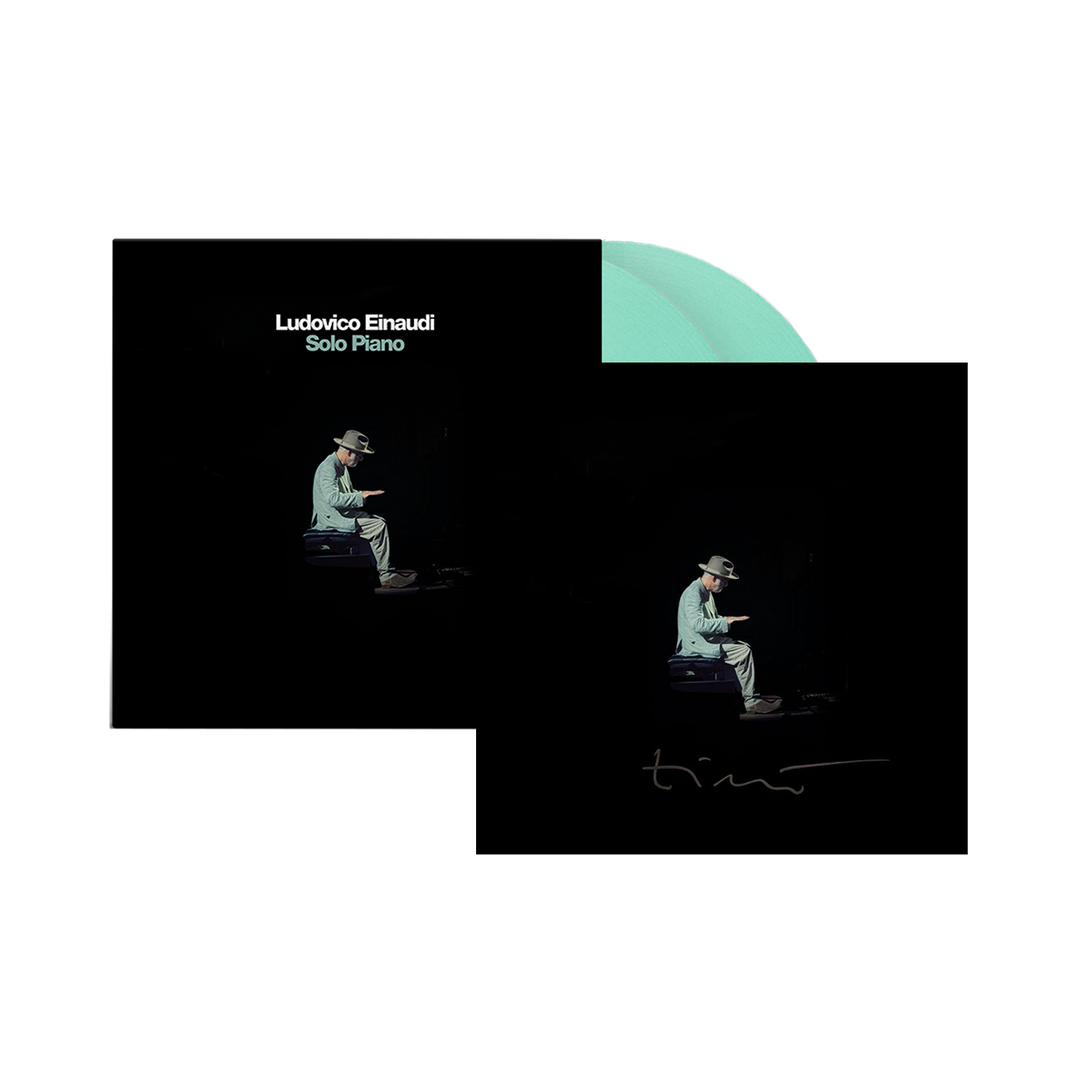 Solo Piano: Green Vinyl 2LP + Signed Art Card