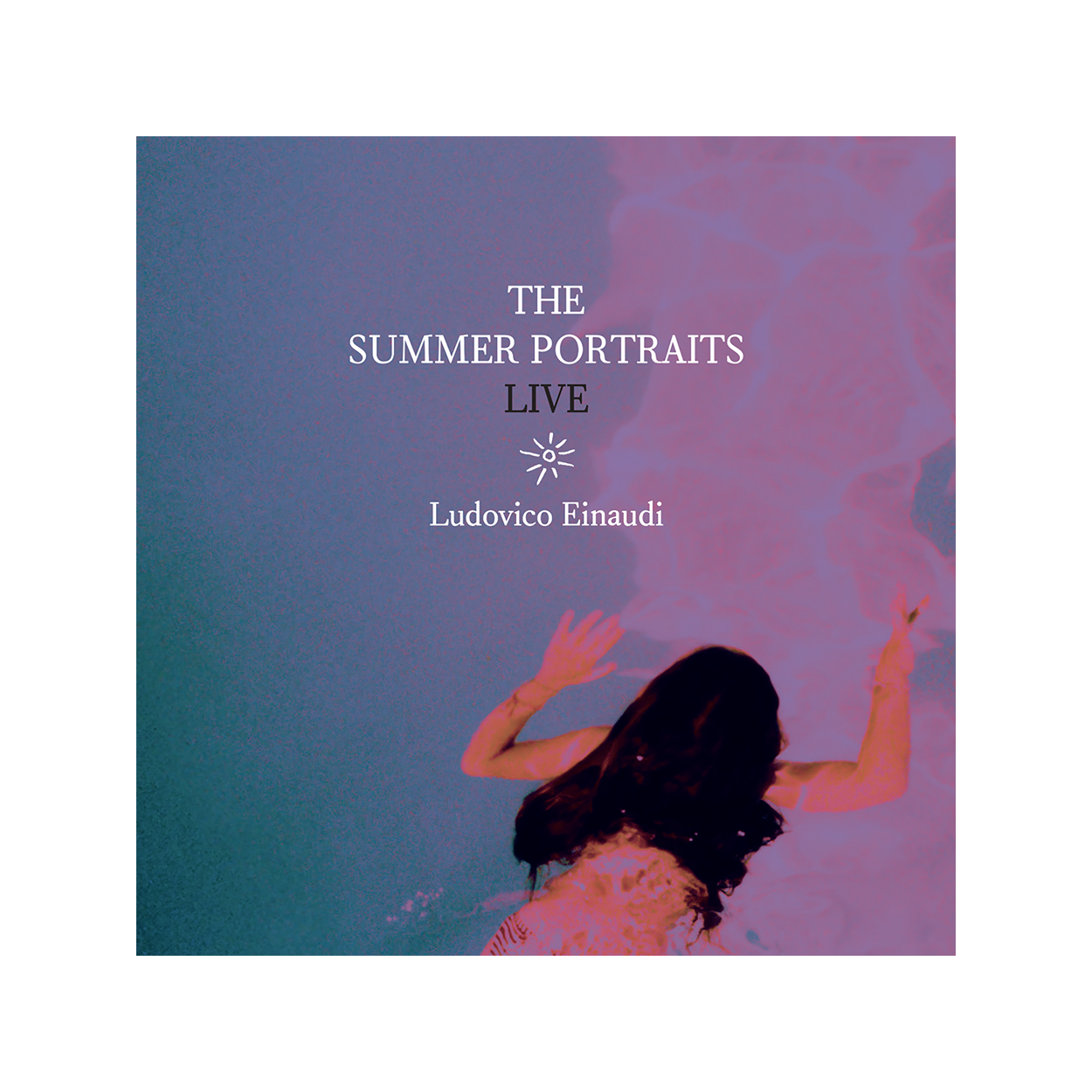 Ludovico Einaudi - The Summer Portraits Live - LP Sized Art Card