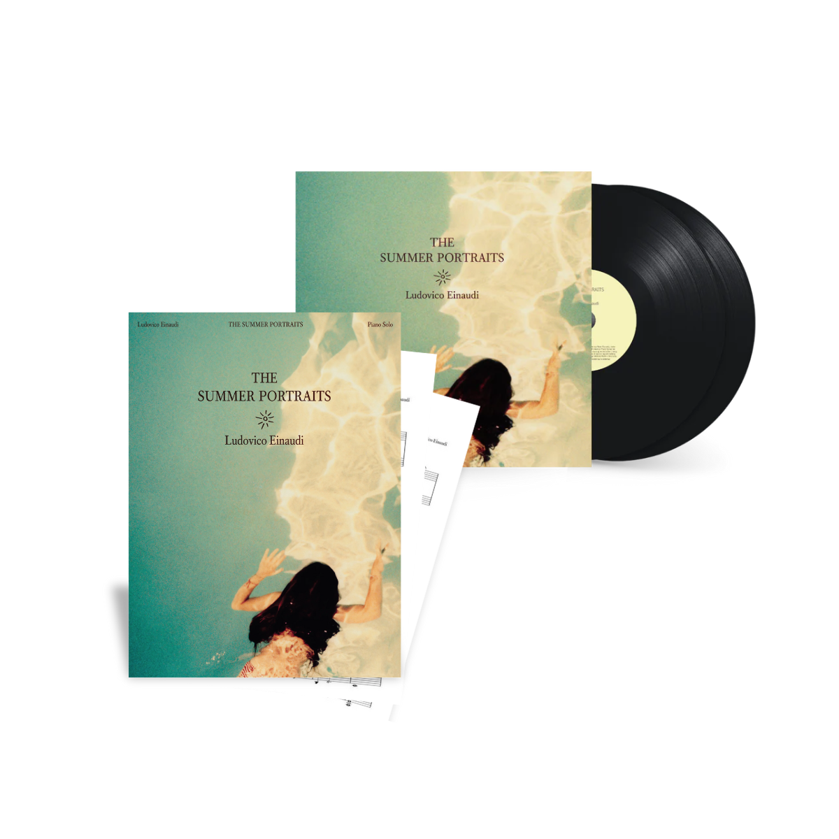 The Summer Portraits Vinyl Sheet Music Book Einaudi The summer portraits vinyl sheet music book einaudi