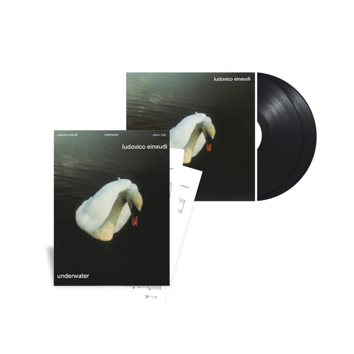 Underwater Vinyl Sheet Music Book Einaudi Underwater vinyl sheet music book einaudi